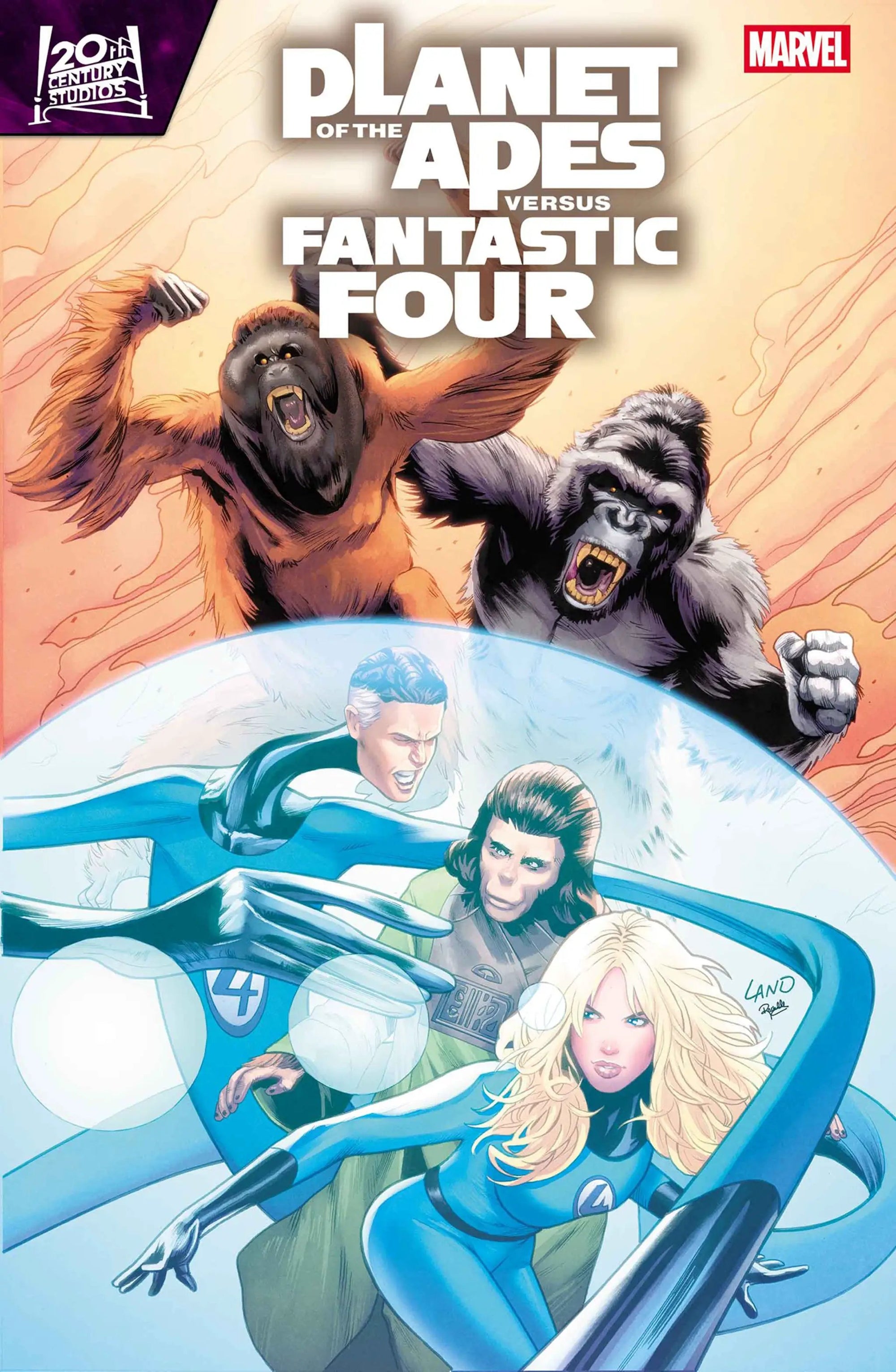 PLANET OF THE APES VS. FANTASTIC FOUR #3 by Penguin Random House