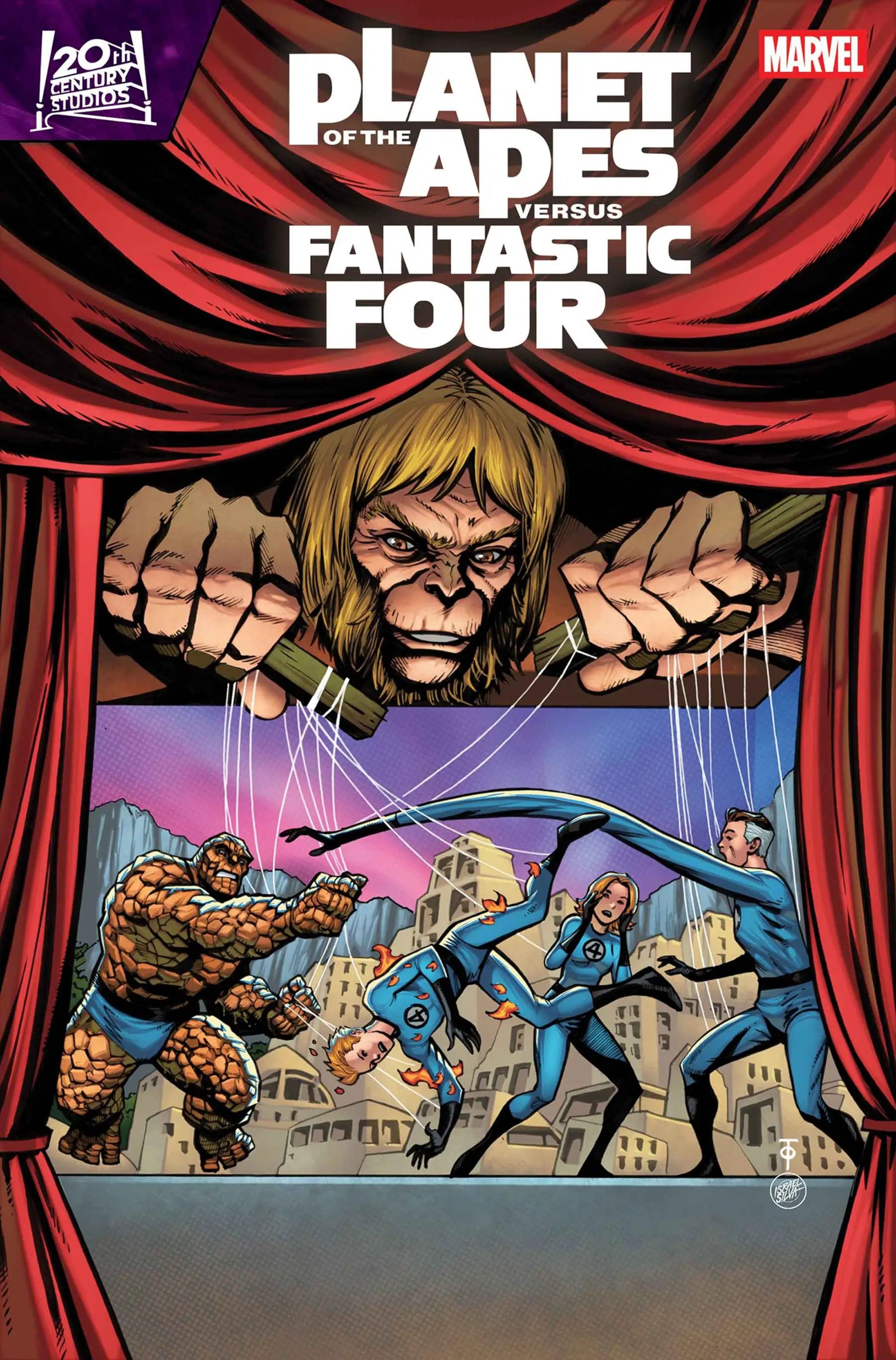 PLANET OF THE APES VS. FANTASTIC FOUR #3 by Penguin Random House