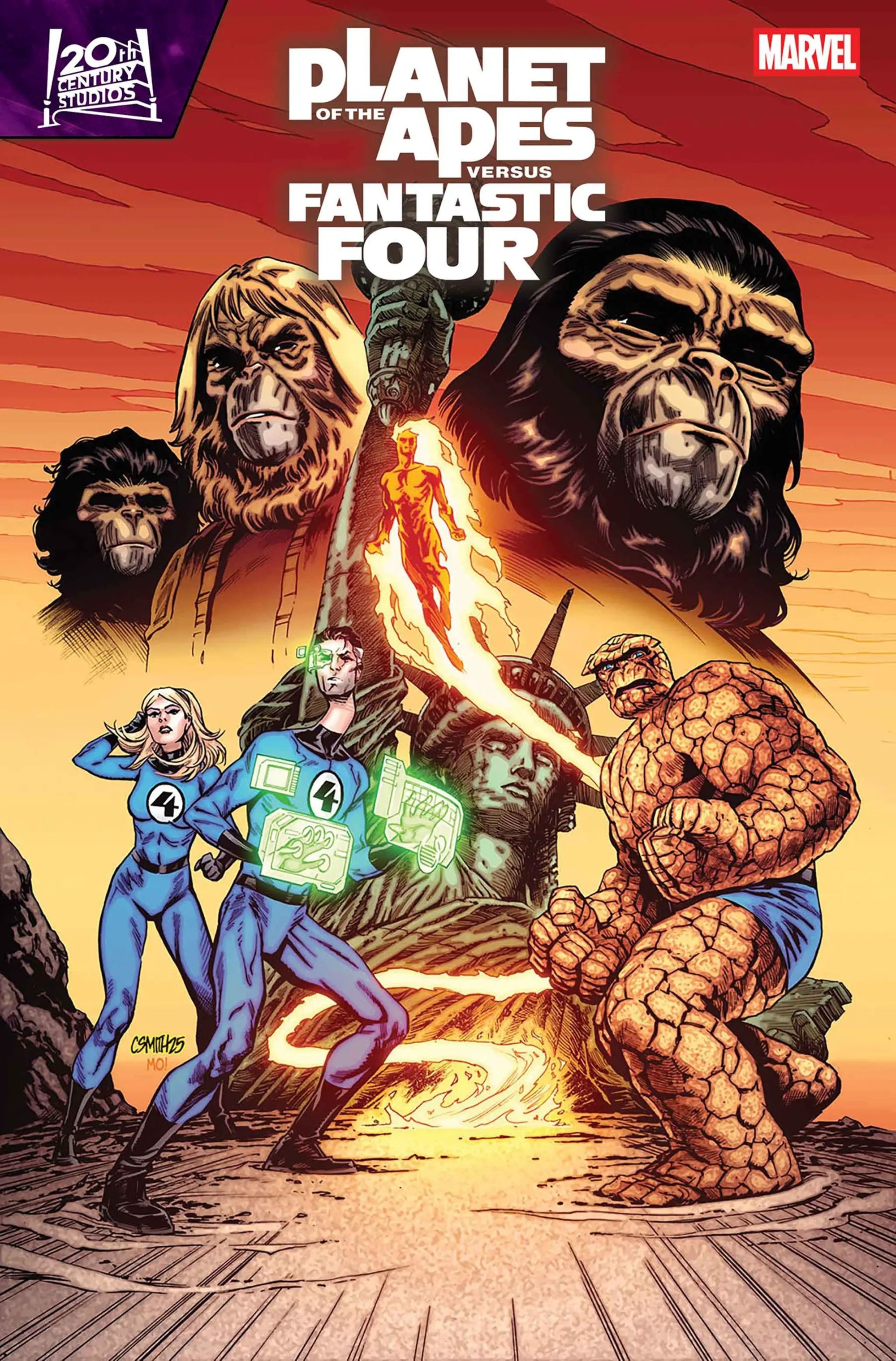PLANET OF THE APES VS. FANTASTIC FOUR #3 by Penguin Random House