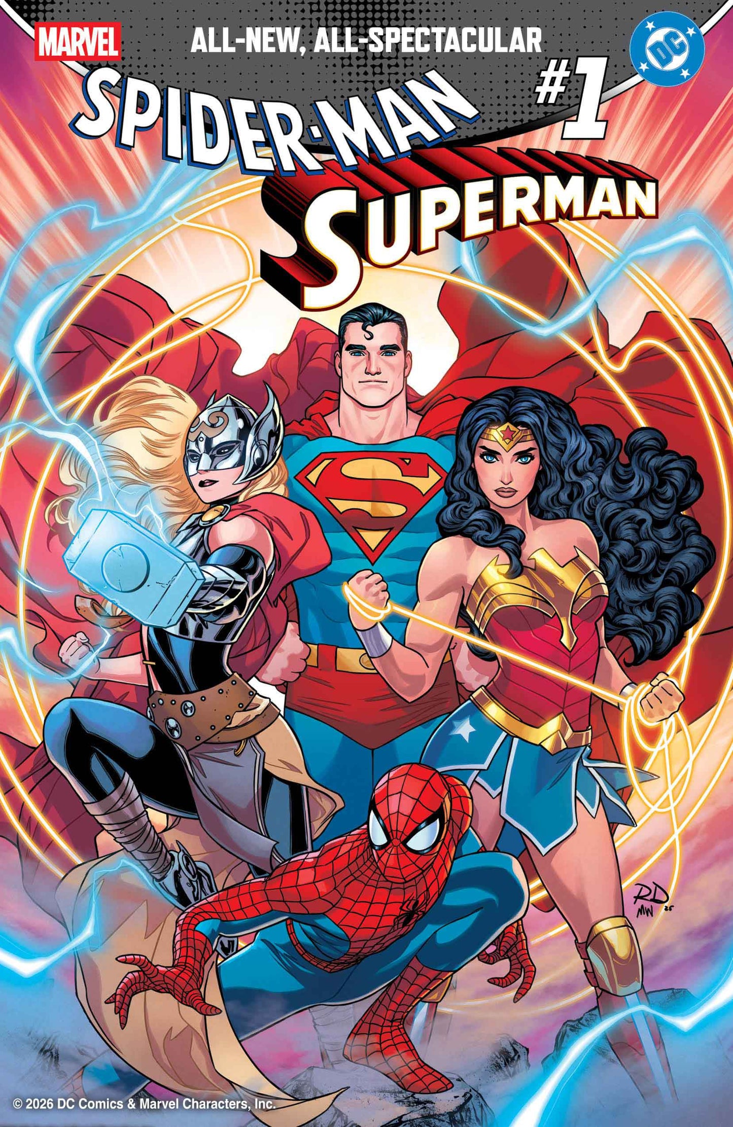 MARVEL/DC: SPIDER-MAN/SUPERMAN #1