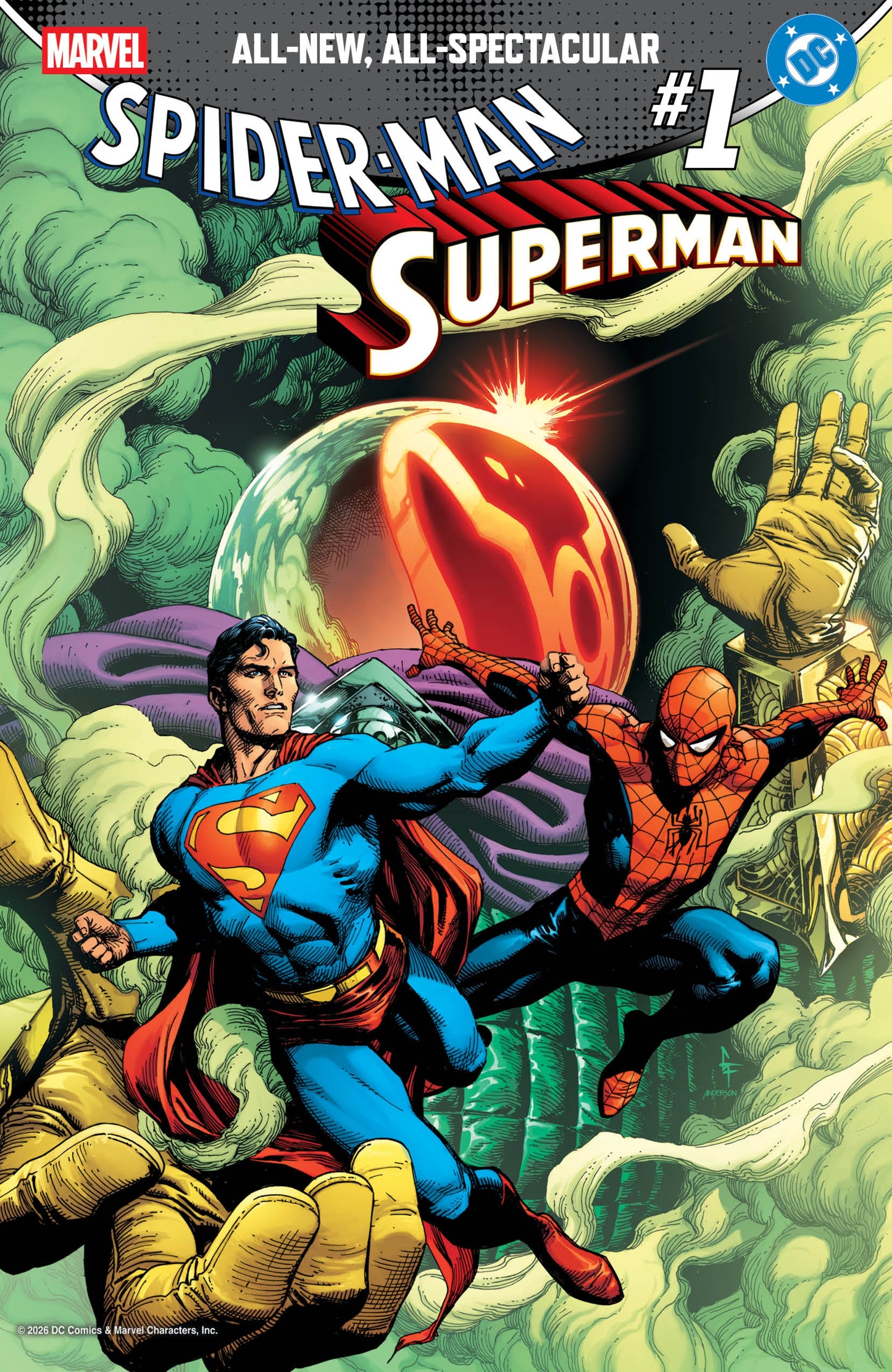 MARVEL/DC: SPIDER-MAN/SUPERMAN #1