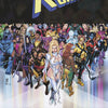 X-Men United #1 comic book by Stefano Caselli, Ratio 2nd Printing Variant, featuring dynamic superhero artwork.