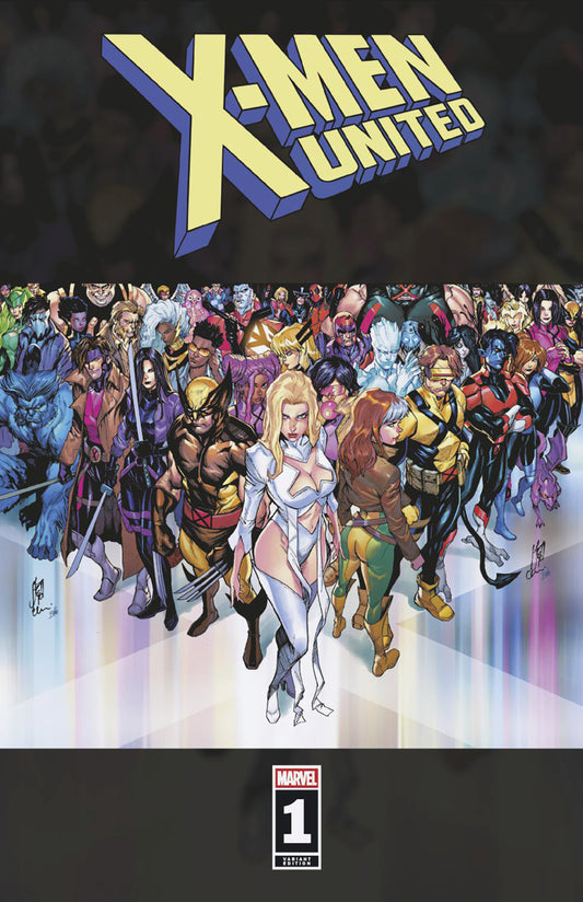 X-MEN UNITED #1 STEFANO CASELLI RATIO 2ND PRINTING VARIANT[1:25]