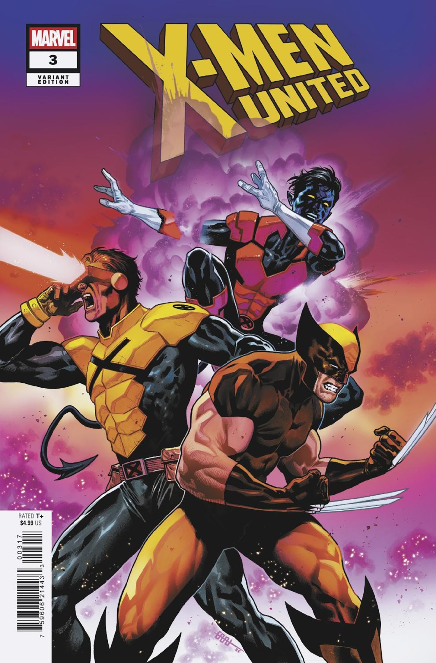 X-MEN UNITED #3 CAFU VARIANT[1:25]