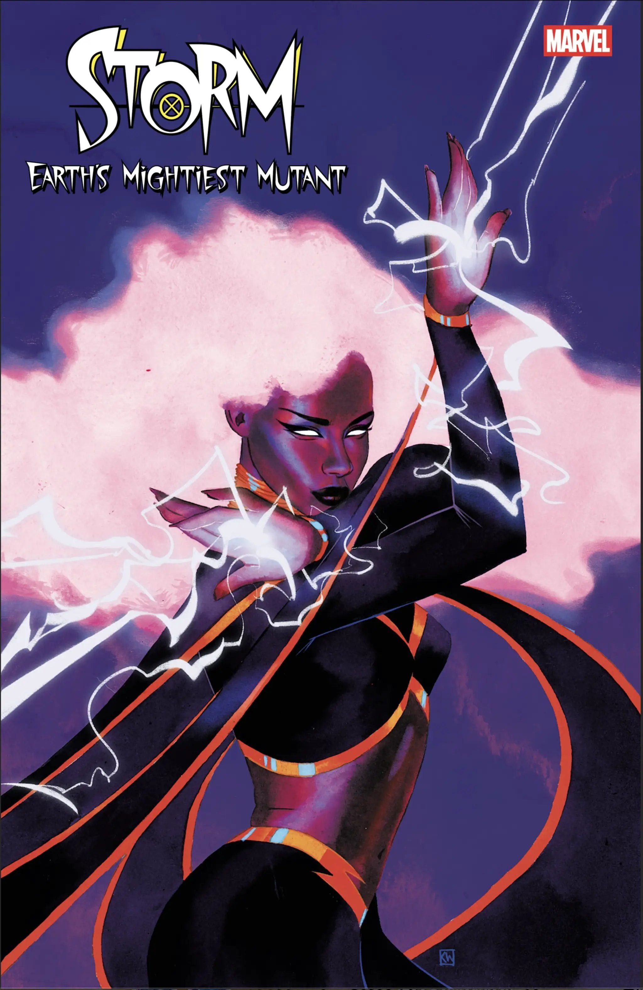 Comic book cover for "Storm: Earth's Mightiest Mutant" #3 Kevin Wada Variant, featuring vibrant superhero artwork.