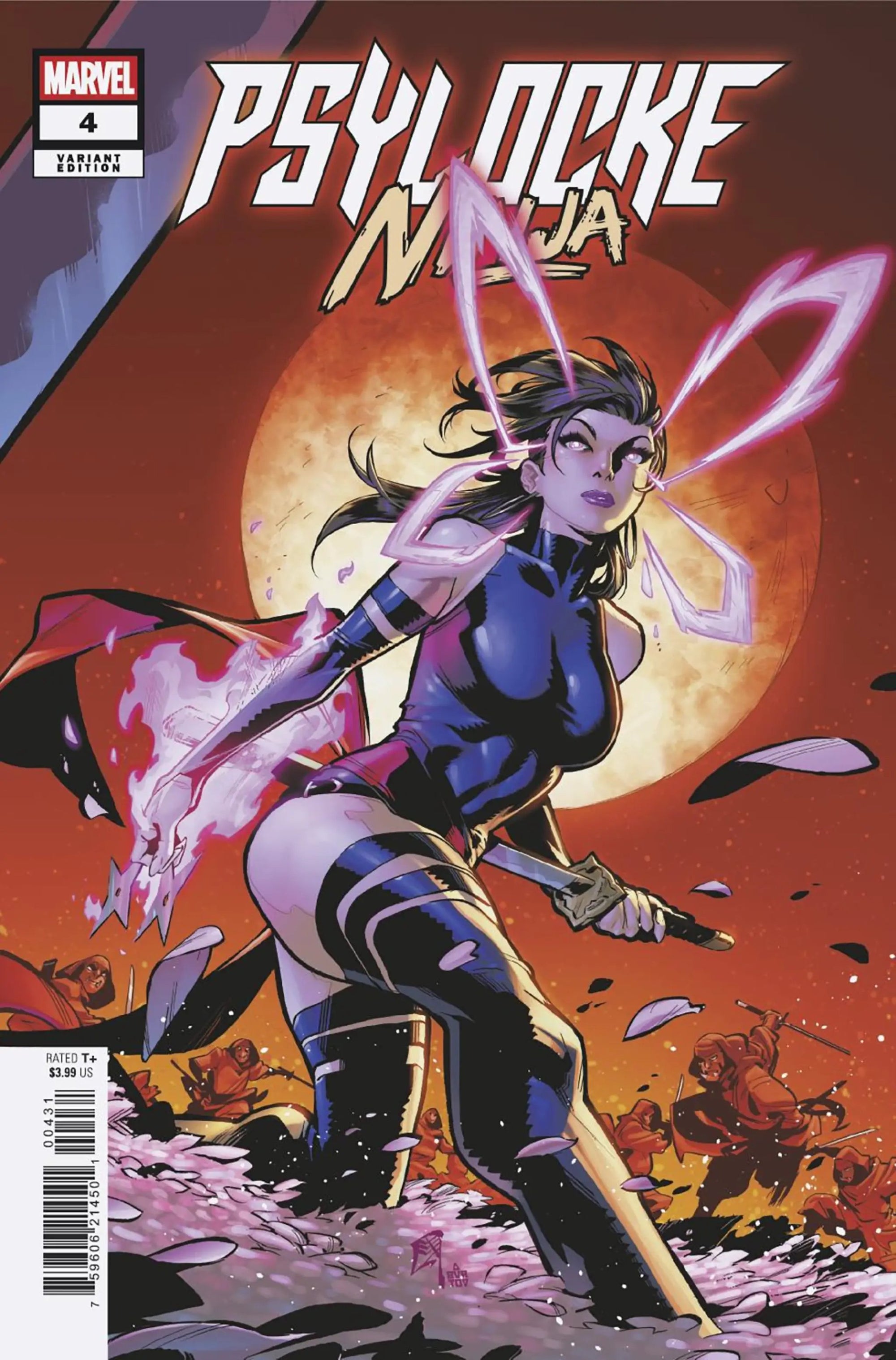 PSYLOCKE: NINJA #4 by Penguin Random House
