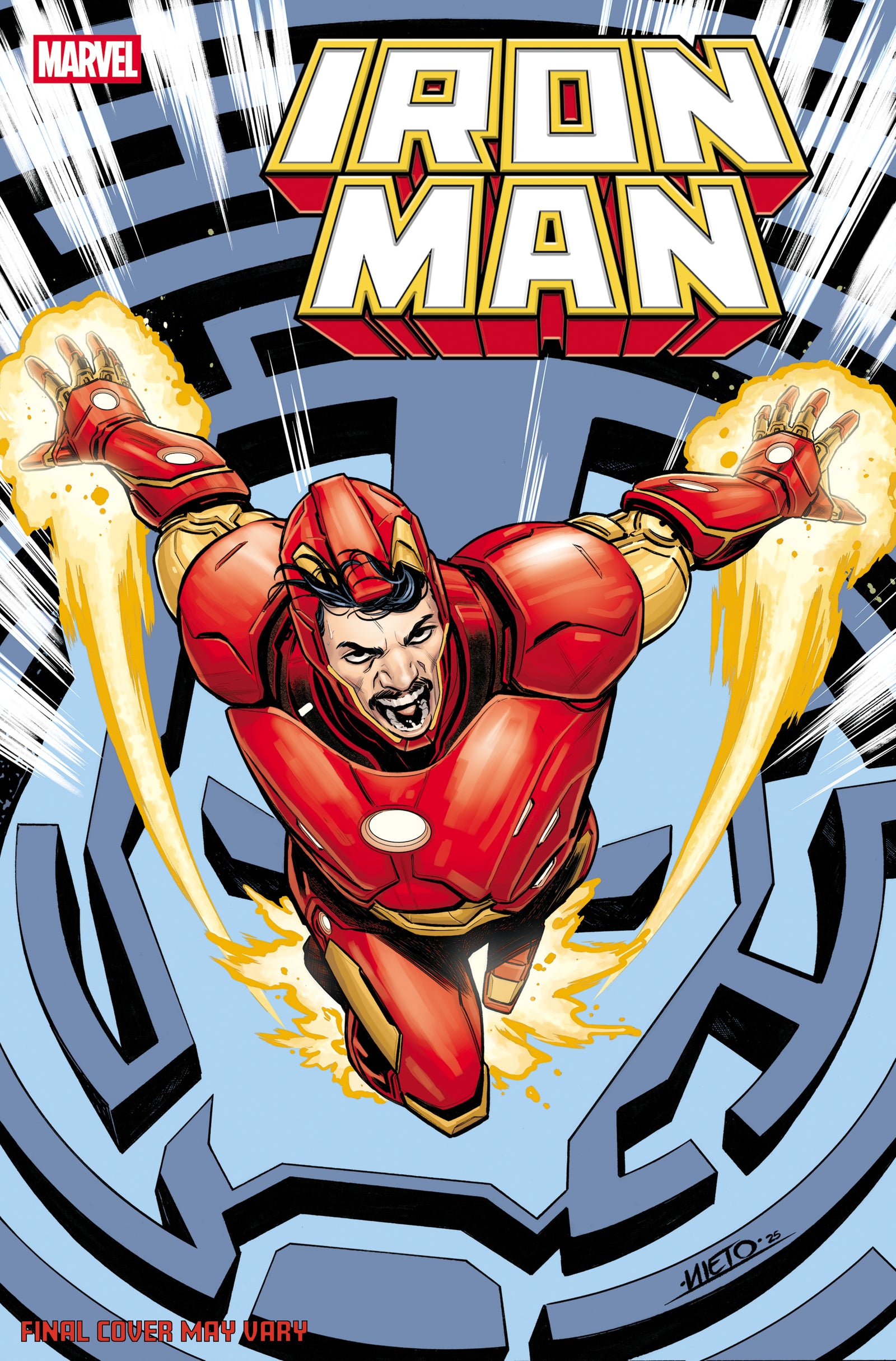 IRON MAN #4 CARLOS NIETO VARIANT[1:25]