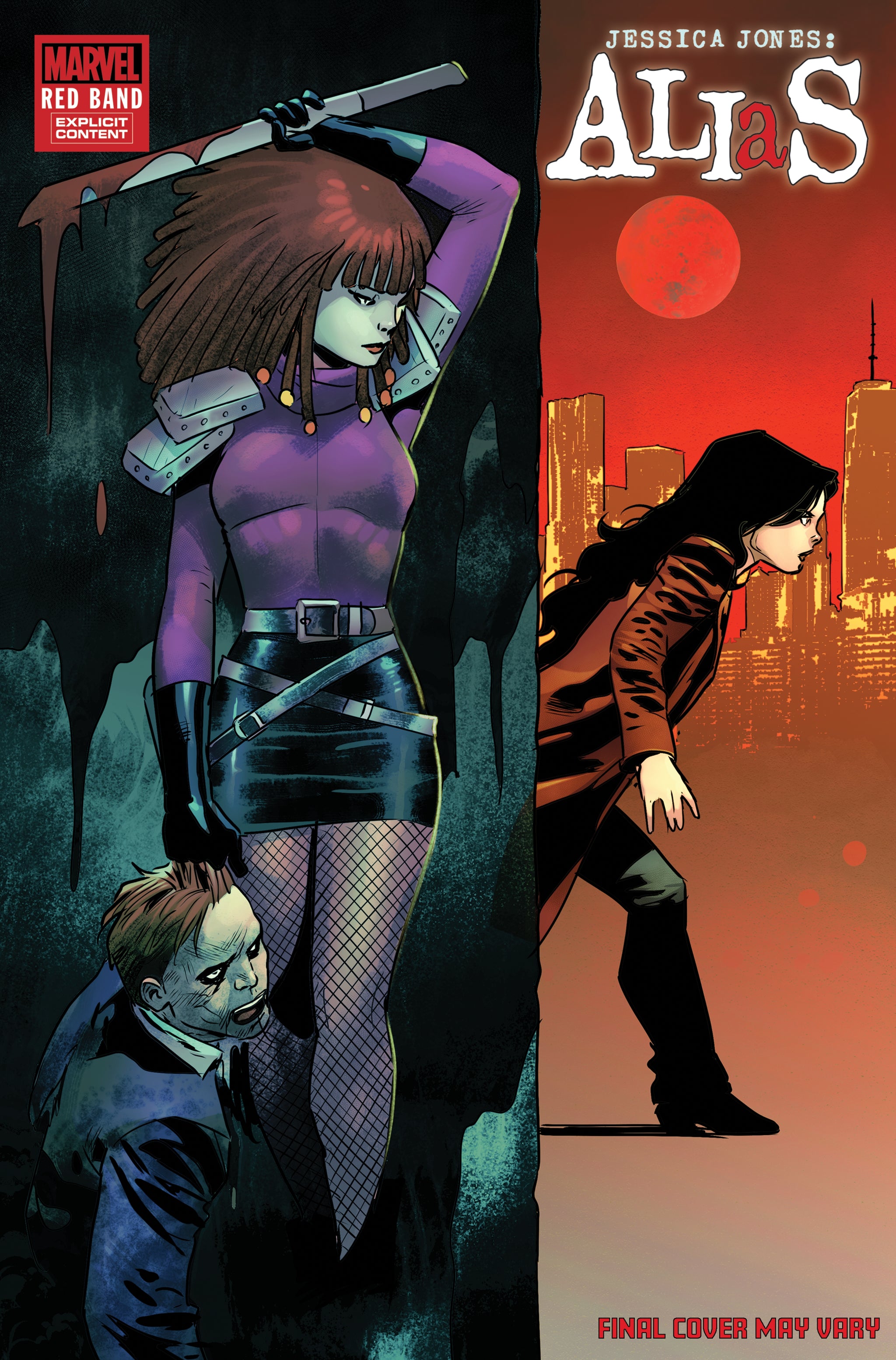 ALIAS: RED BAND #2 JAN BAZALDUA VARIANT [POLYBAGGED][1:25]