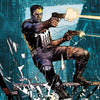 Comic book featuring The Punisher #1 by Alex Maleev, second printing variant with ratio 1:25, published by Penguin Random House.