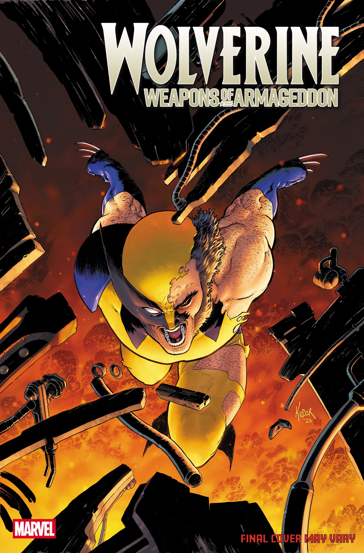 WOLVERINE: WEAPONS OF ARMAGEDDON #2 AARON KUDER VARIANT[1:25]