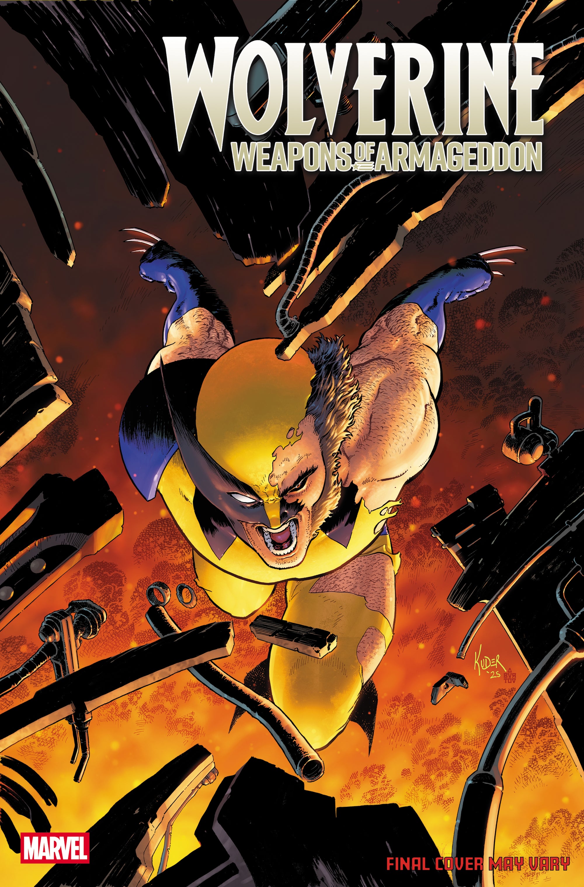 WOLVERINE: WEAPONS OF ARMAGEDDON #2 AARON KUDER VARIANT[1:25]