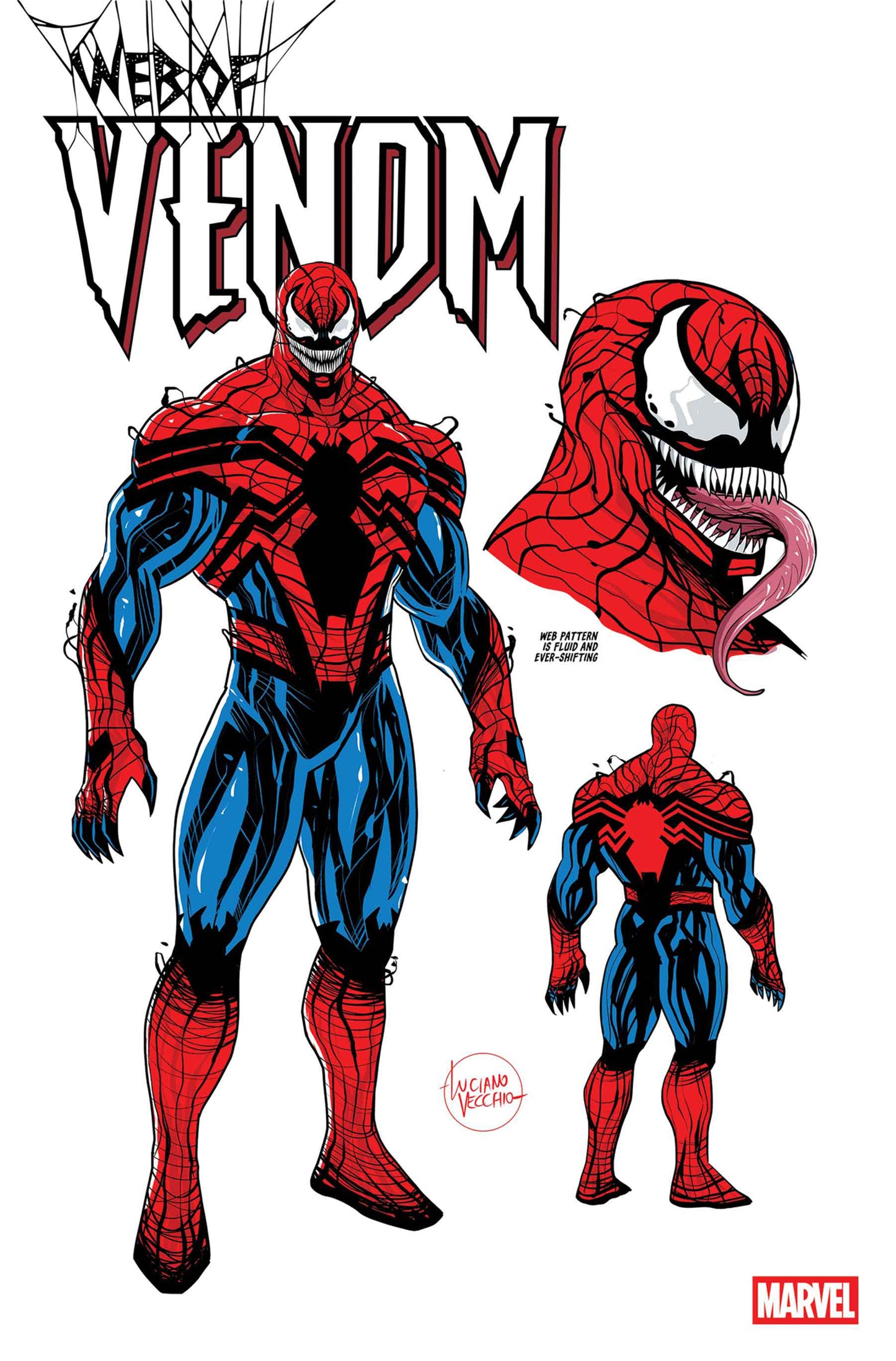WEB OF VENOM #1 LUCIANO VECCHIO DESIGN VARIANT[1:10]