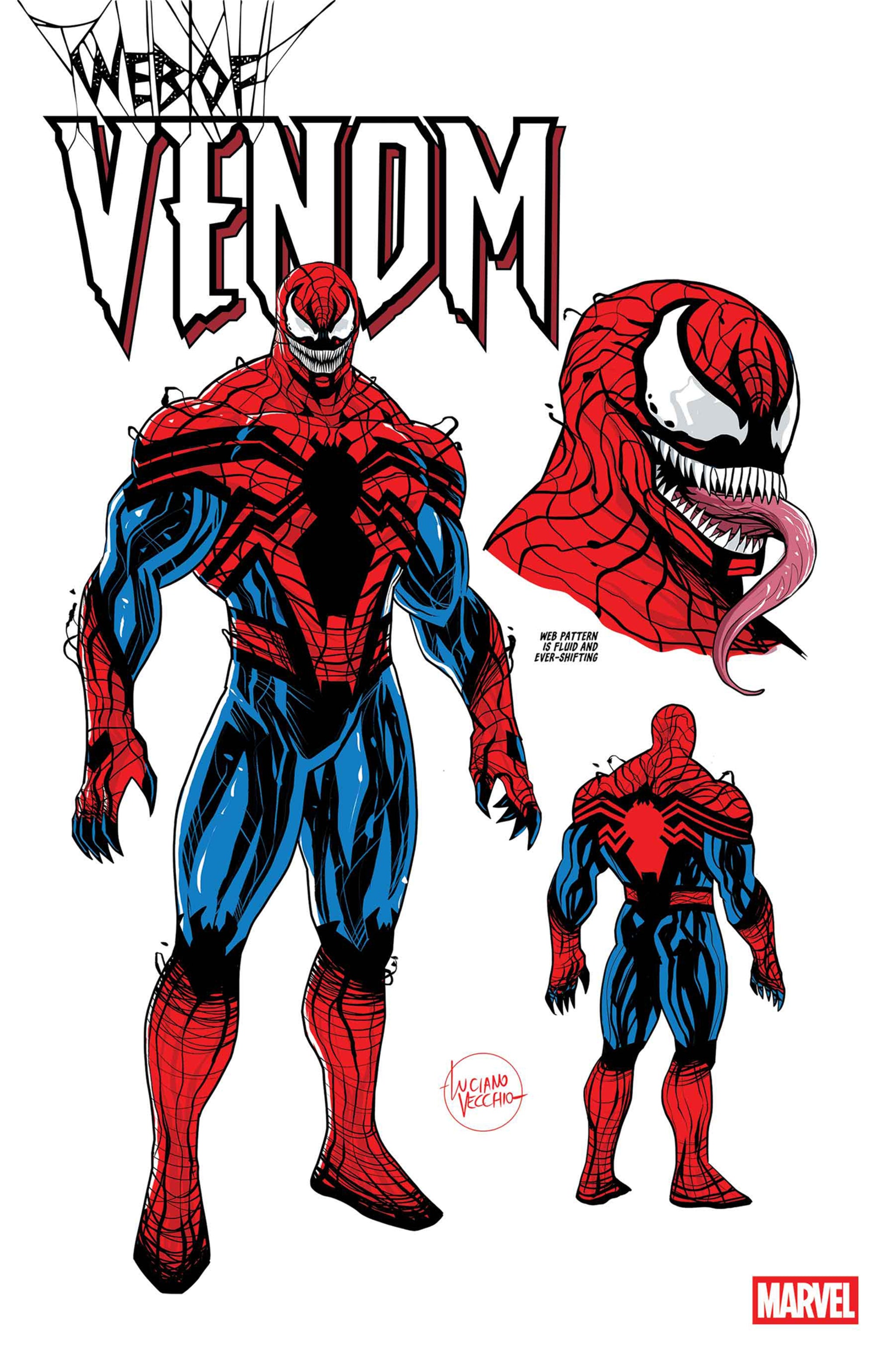 WEB OF VENOM #1 LUCIANO VECCHIO DESIGN VARIANT[1:10]