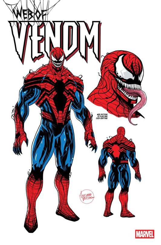 WEB OF VENOM #1 LUCIANO VECCHIO DESIGN VARIANT[1:10]