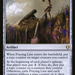 Fraying Line (CLB-314) - Commander Legends: Battle for Baldur's Gate