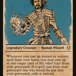 Gale, Waterdeep Prodigy (CLB-383) - Commander Legends: Battle for Baldur's Gate: (Showcase)