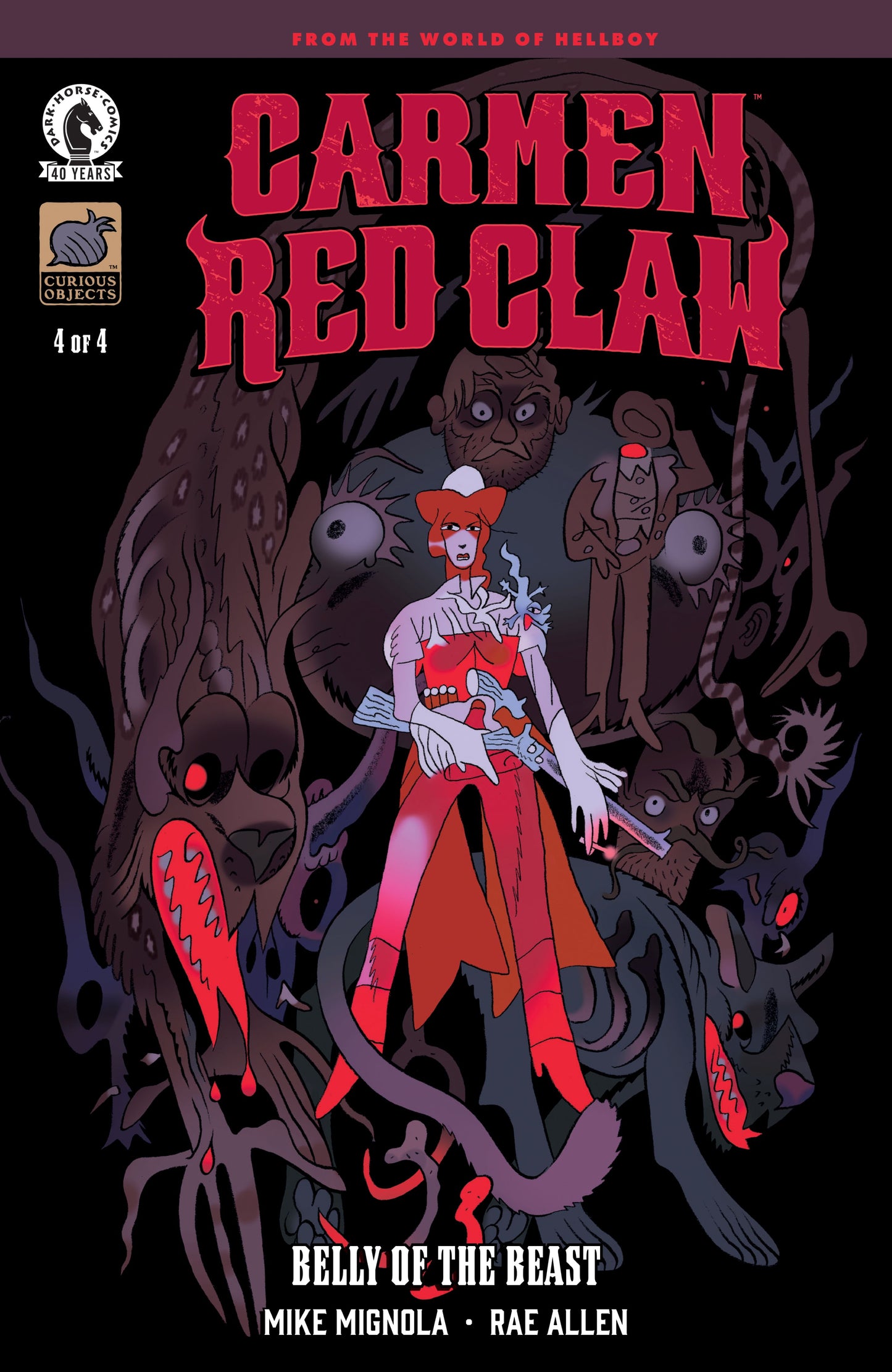 Carmen Red Claw: Belly of the Beast #4