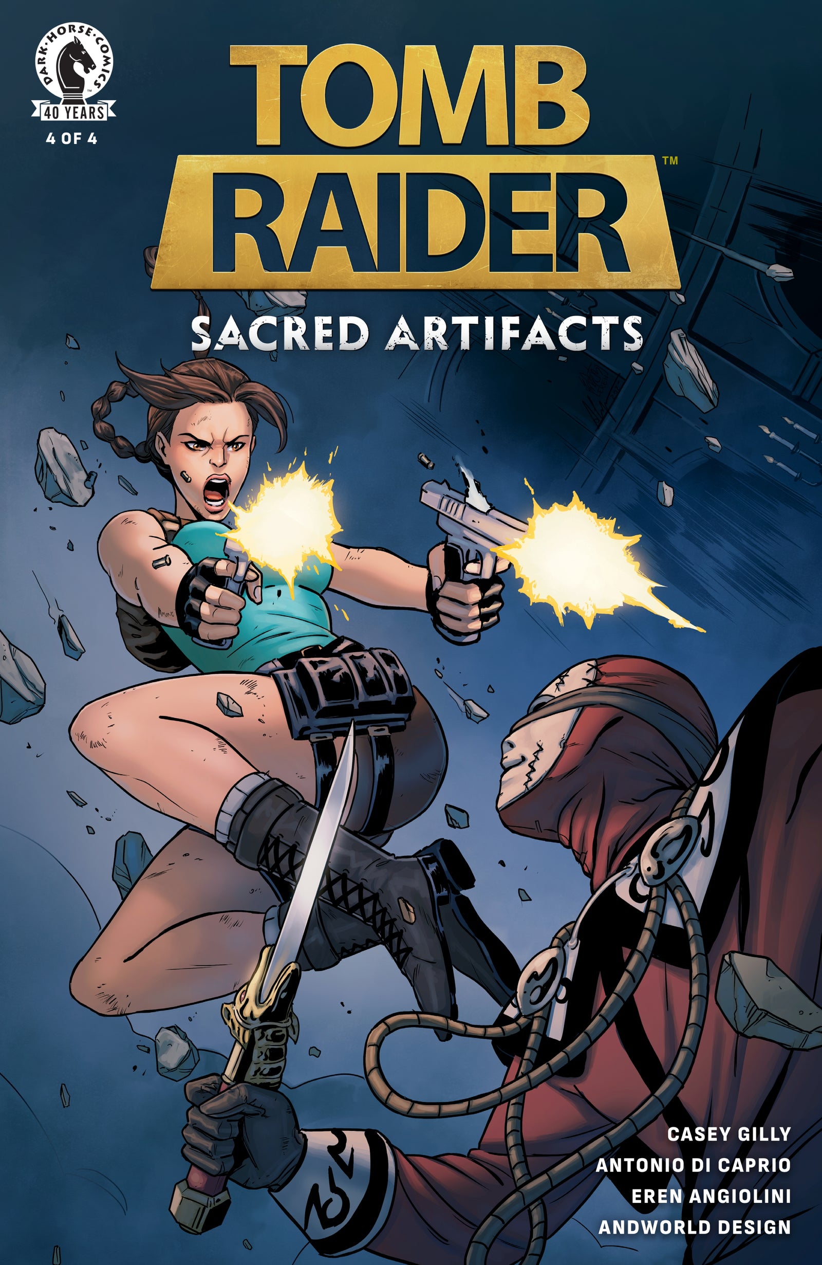 Tomb Raider: Sacred Artifacts #4 (CVR A) (Antonio Di Caprio) by Penguin Random House