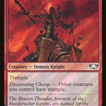 Bloodcrusher of Khorne (40K-72★) - Warhammer 40,000 Commander Foil