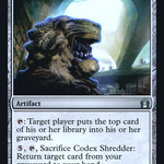 Codex Shredder (LIST-RTR-228) - The List Foil
