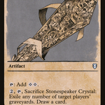 Stonespeaker Crystal (CLB-450) - Commander Legends: Battle for Baldur's Gate: (Showcase)
