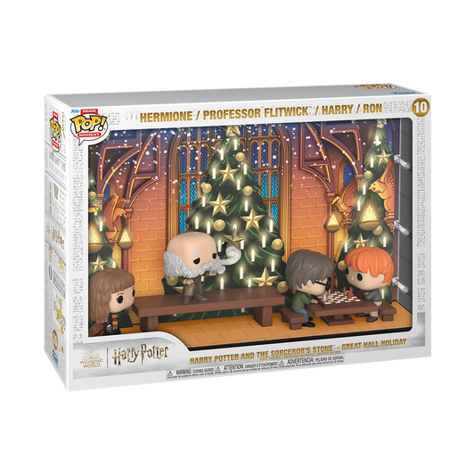 (PRE-ORDER) POP! Moments DLX: Harry Potter - Great Hall Holiday