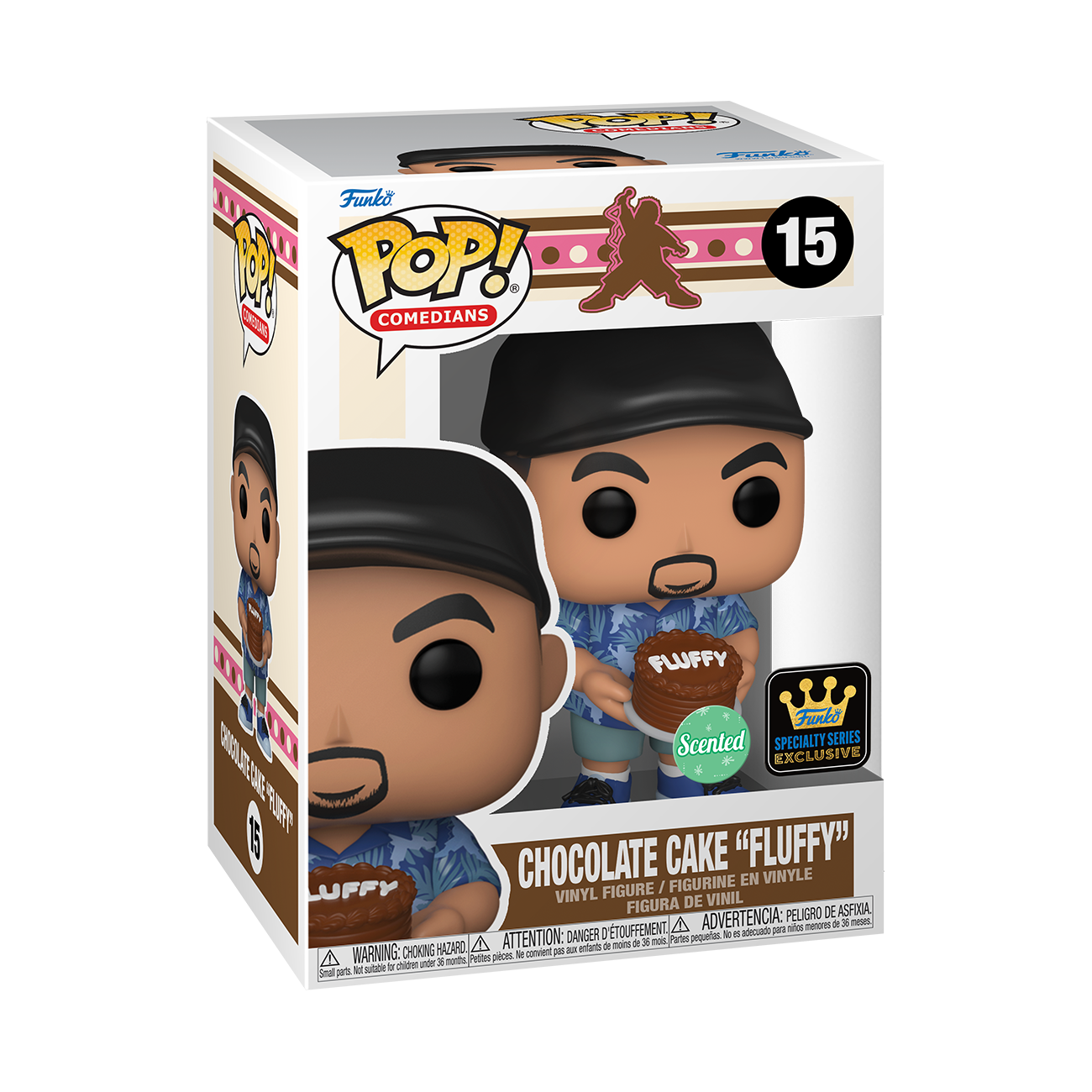 POP! Comedians: Fluffy w/ Cake (SC) (Specialty Series Exclusive)