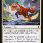 Flutterfox (ELD-012) - Throne of Eldraine