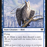 Pilfering Hawk (KHM-071) - Kaldheim: (snow)
