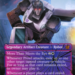 Prowl, Stoic Strategist // Prowl, Pursuit Vehicle (BOT-016) - Transformers: (convertdfc, shatteredglass) (Borderless)