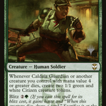 Caldaia Guardian (PPSNC-056) - New Capenna Commander Promos Foil
