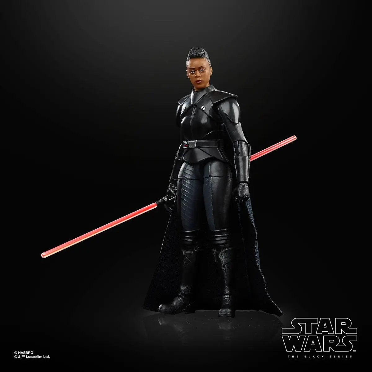 Star Wars The Black Series Reva (Third Inquisitor) 6-inch action figure from THE MIGHTY HOBBY SHOP, detailed with costume and accessories.