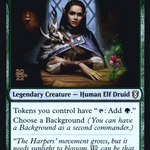 Jaheira, Friend of the Forest (PRE-237) - Battle for Baldur's Gate Promos Foil