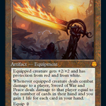 Sword of War and Peace (JDG-005) - Judge Gift Cards 2023 Foil
