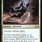 Fleetfoot Dancer (PRE-188) - Streets of New Capenna Promos Foil