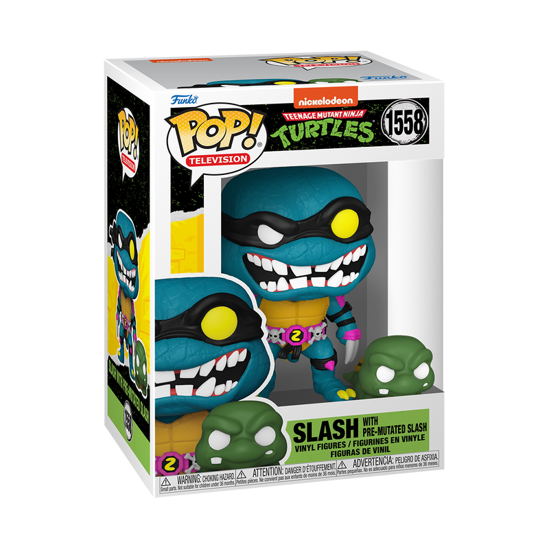 POP! & Buddy: TMNT S4 – Slash & Pre-mutated, turtle Slash by THE MIGHTY HOBBY SHOP