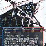 Ovika, Enigma Goliath (ONE-474) - Phyrexia: All Will Be One: (Showcase) (Borderless) Foil