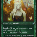 Paradise Druid (FNM-171) - War of the Spark Promos Foil