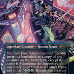 Sakashima the Impostor (SLD-1232) - Secret Lair Drop (Borderless)