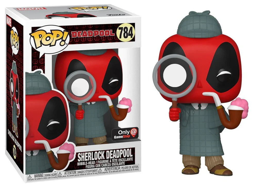 POP! Marvel: Sherlock Deadpool 784 - GameStop Exclusive