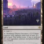 Mobilized District (PPM20-249P) - War of the Spark Promos
