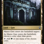Manor Gate (CLB-356) - Commander Legends: Battle for Baldur's Gate