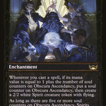 Obscura Ascendancy (SNC-387) - Streets of New Capenna: (Showcase) Foil
