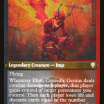 Blim, Comedic Genius (CMR-592) - Commander Legends Foil