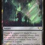 Their Number Is Legion (40K-63★) - Warhammer 40,000 Commander Foil