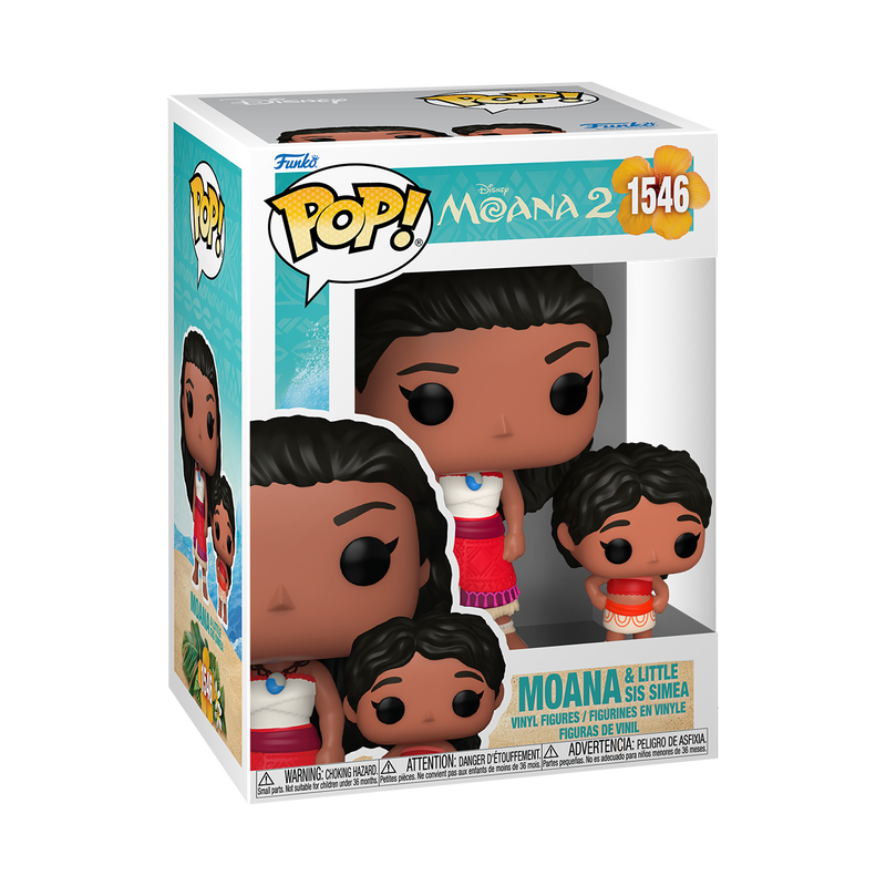 POP! Disney: Moana 2 - Moana & Little Sis Simea by THE MIGHTY HOBBY SHOP