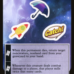 Unassuming Gelatinous Serpent (UNF-036) - Unfinity Sticker Sheets