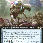 Urtet, Remnant of Memnarch (ONC-042) - Phyrexia: All Will Be One Commander: (Extended Art)