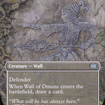 Wall of Omens (2X2-344) - Double Masters 2022 (Borderless)
