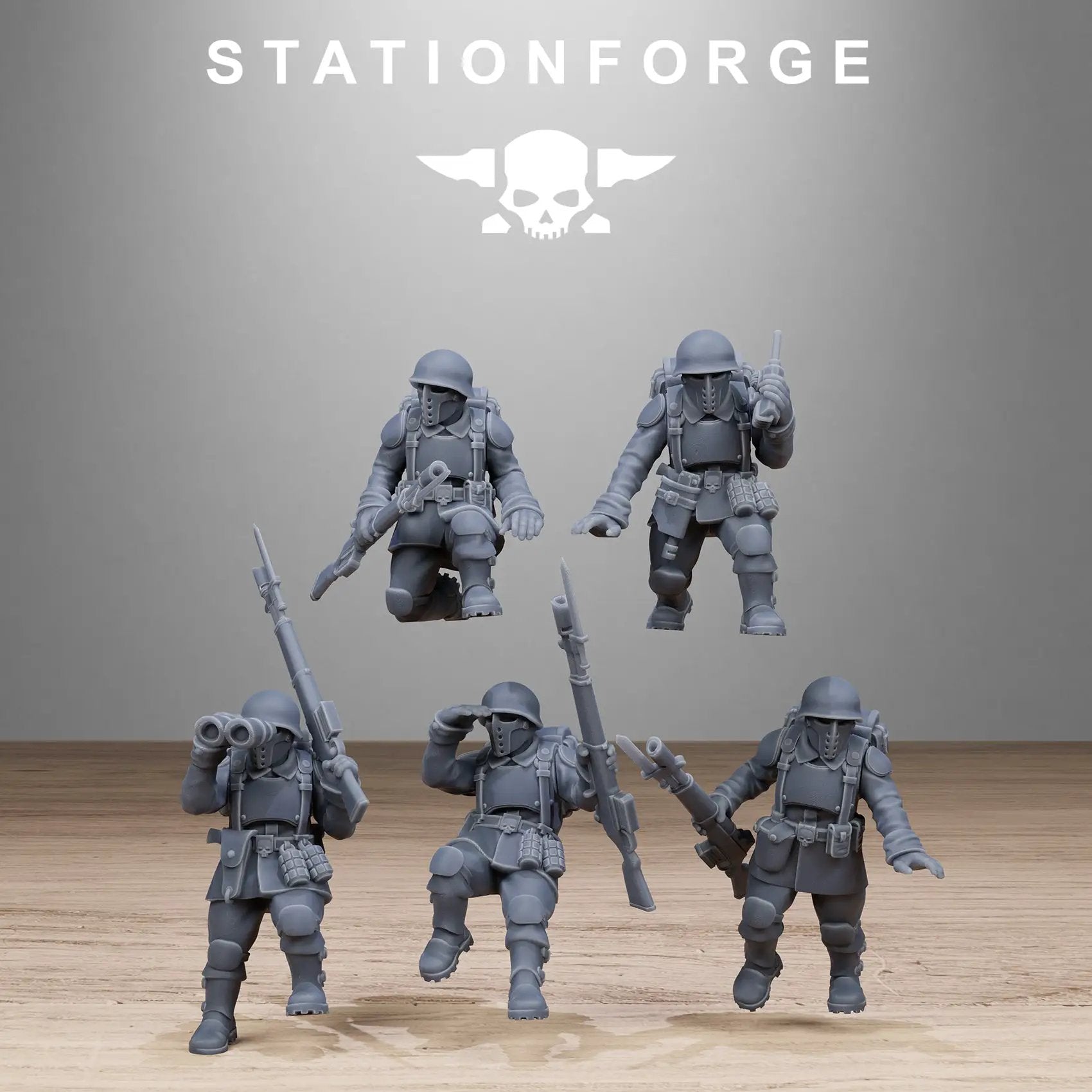 3D Printed FreeGuard Heavy Tank by Stationforge Miniatures by Last Hope Miniatures